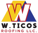W. Ticos Roofing LLC. Logo